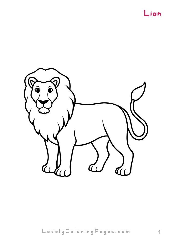 forest animals coloring pages