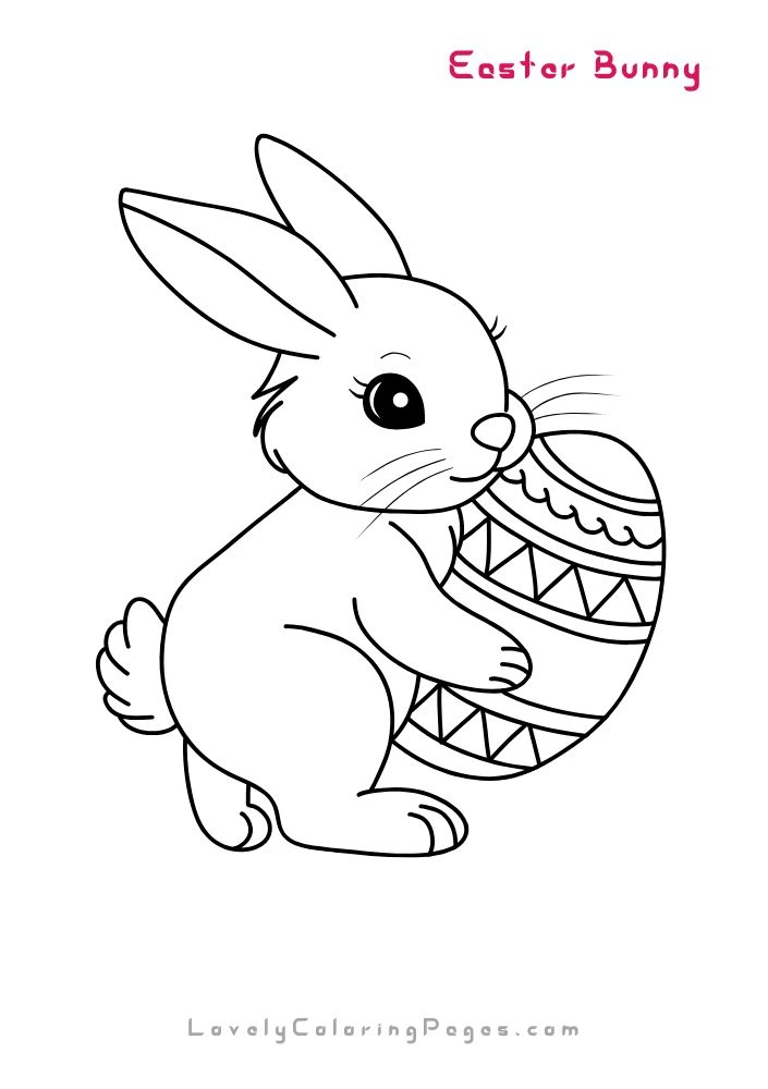 Easter edition coloring pages