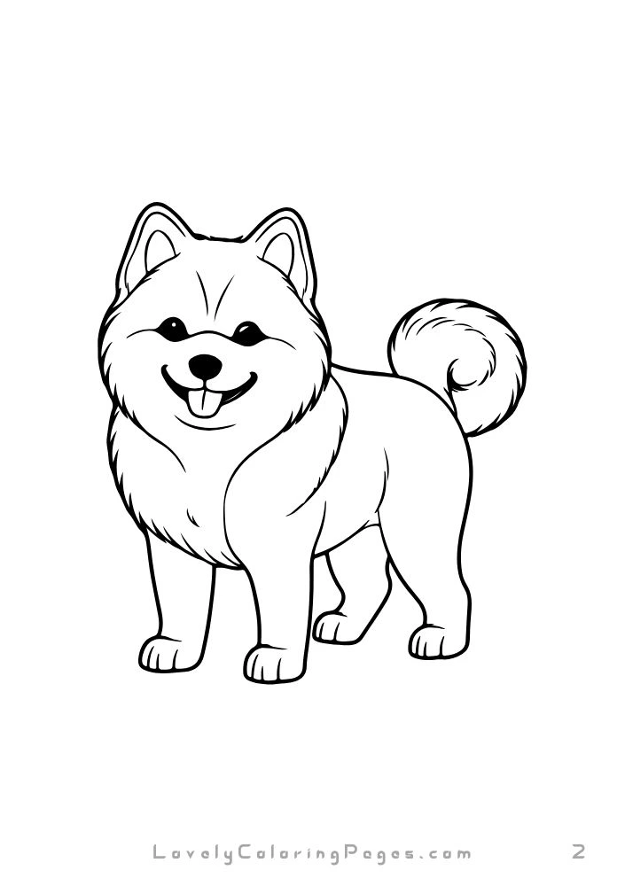 Dogs coloring pages for kids