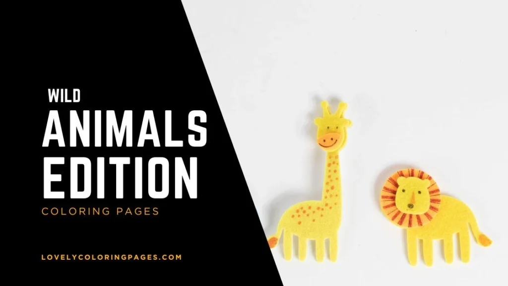 Wild Animals Coloring Pages