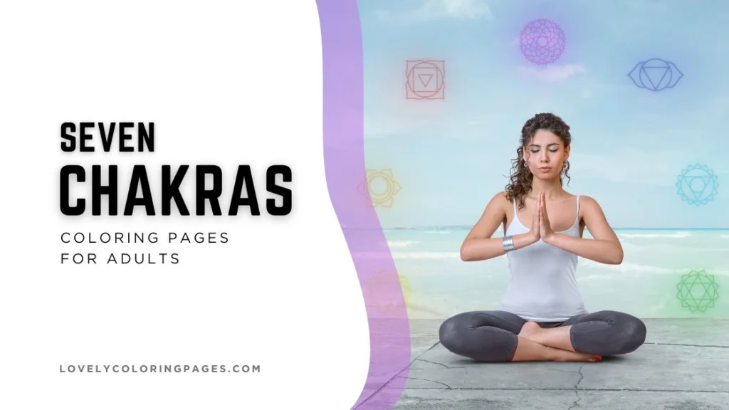 7 chakras coloring pages