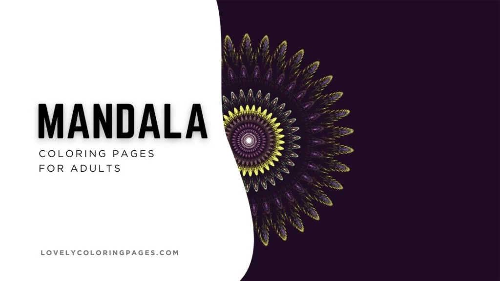 Mandala coloring pages