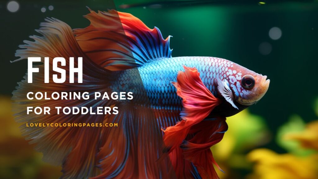 Fish Coloring Pages For Toddlers