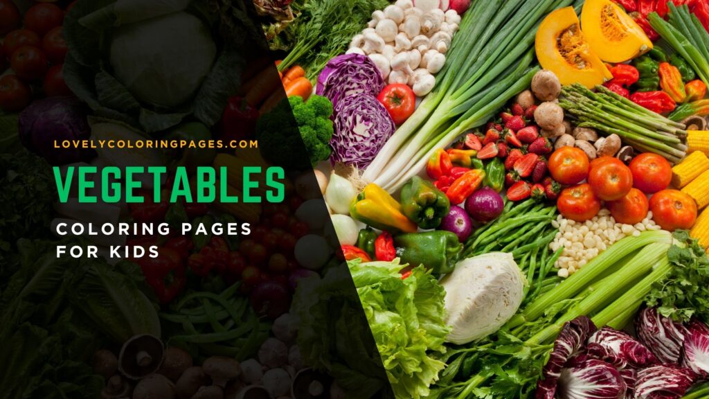 vegetables coloring pages
