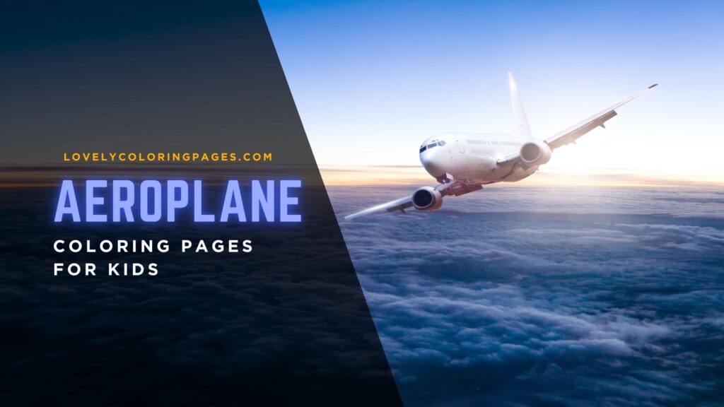 aeroplane coloring pages
