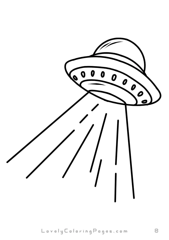 Space coloring pages