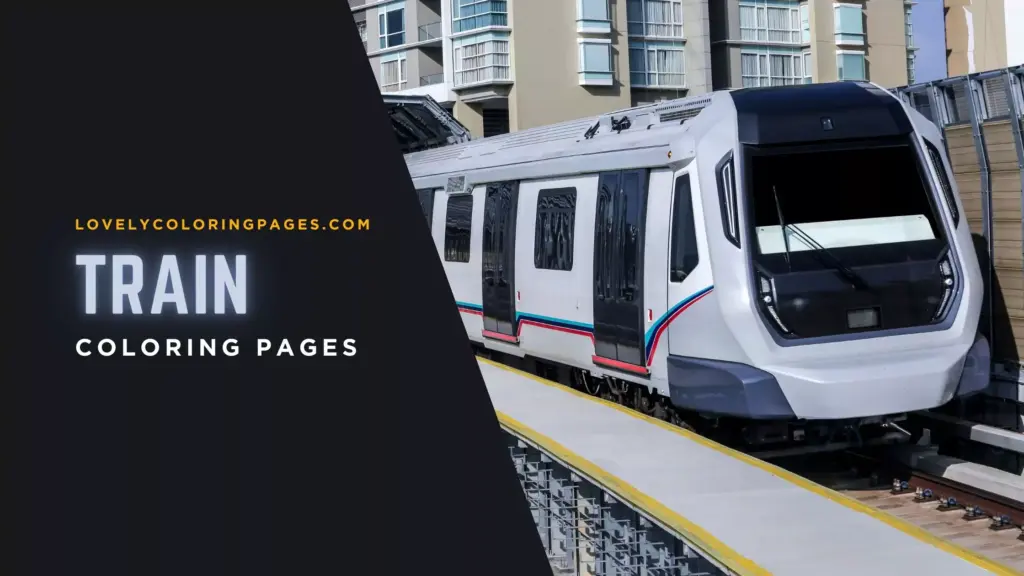 Train Coloring Pages for kids
