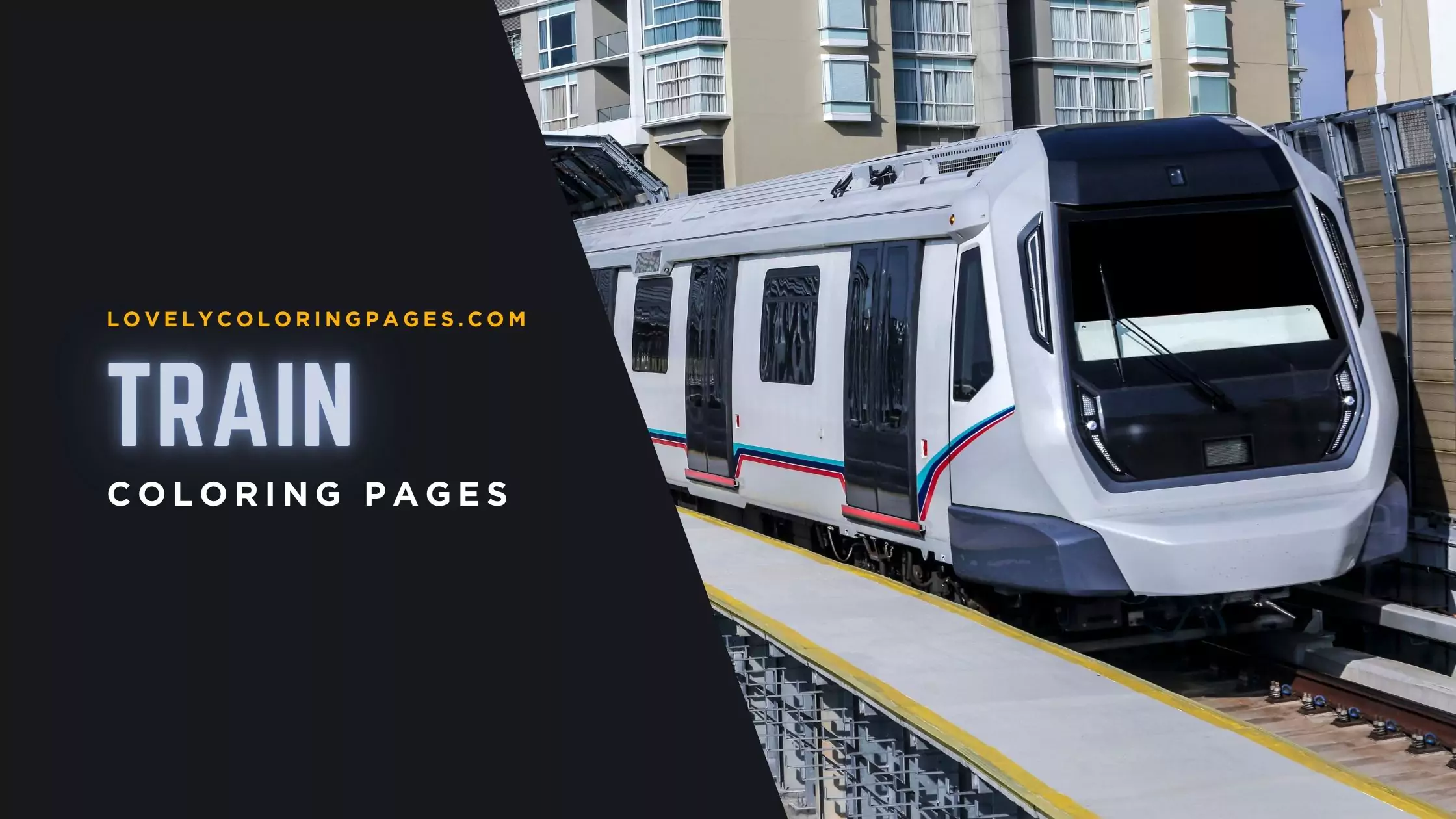 Train Coloring Pages for kids