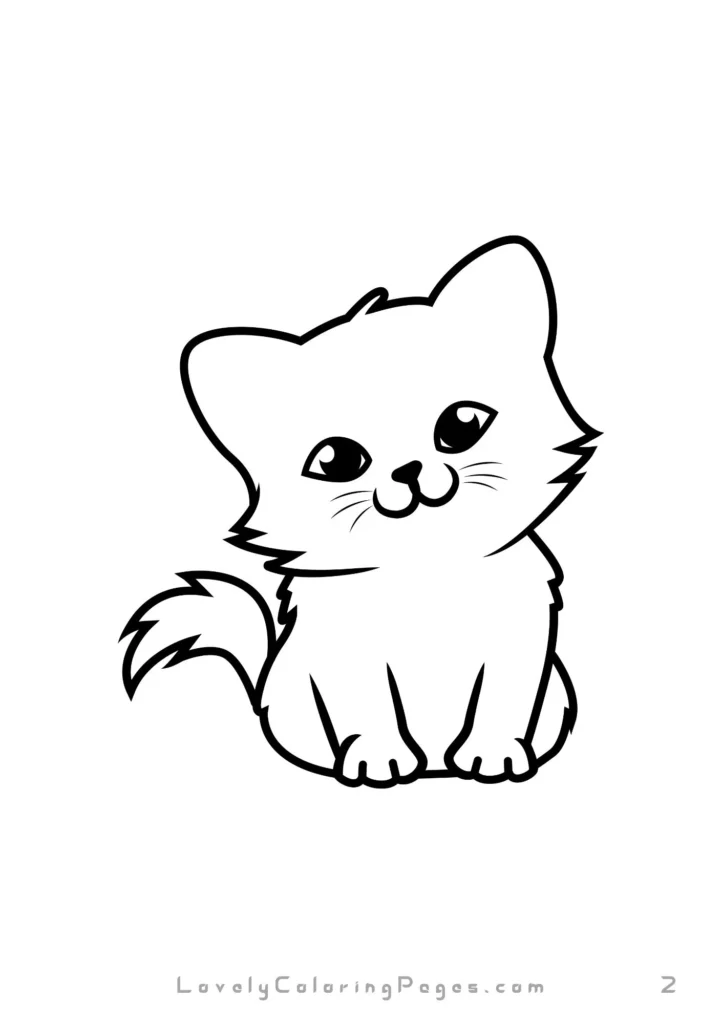 Cats coloring pages
