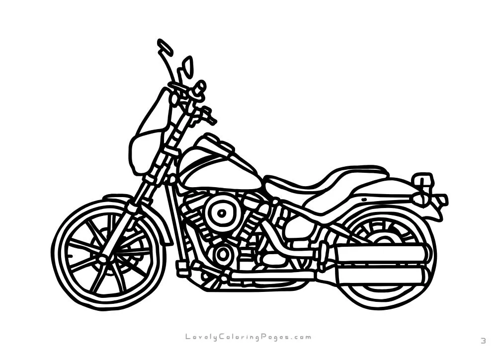 Super bikes coloring pages