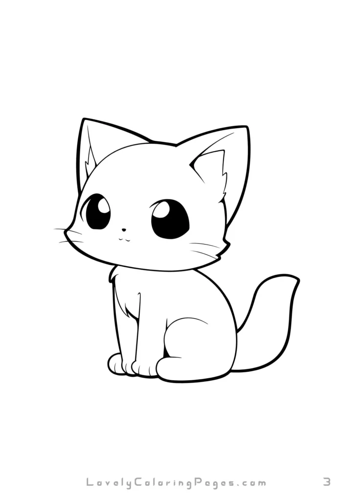 Cats coloring pages