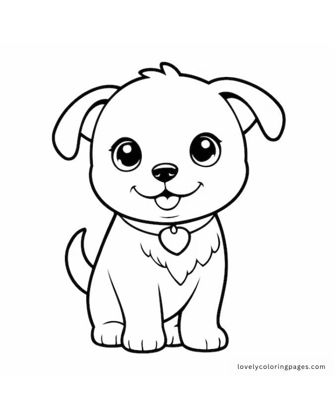 Dogs Coloring Pages for Toddlers [2025]