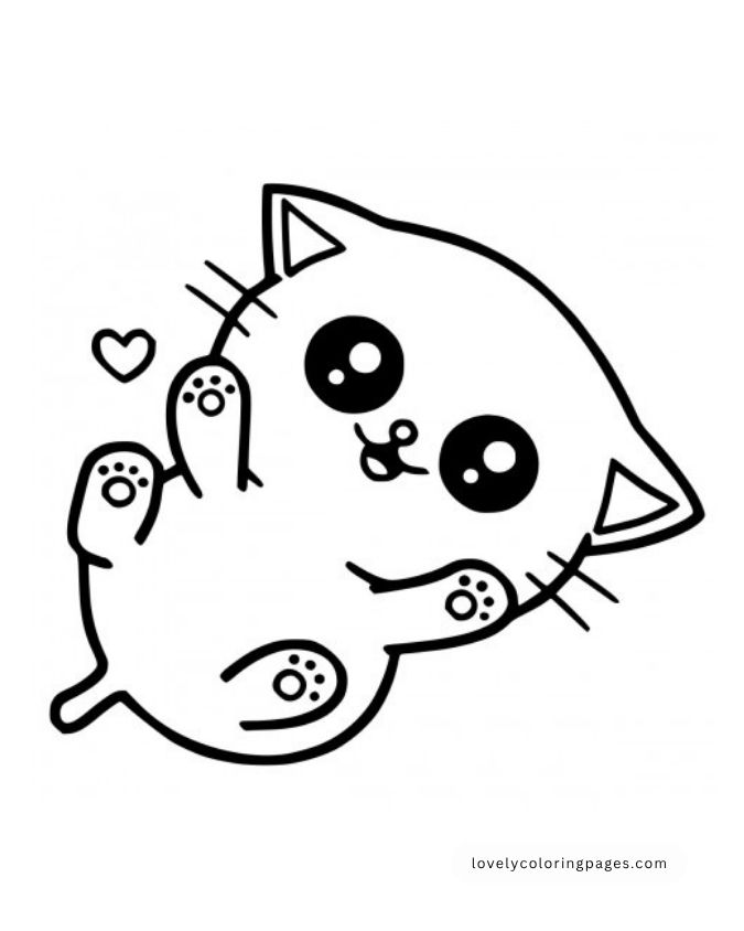 Cats Coloring Pages for Toddlers [2025]