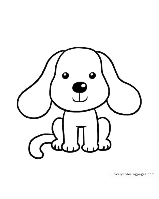 Dogs Coloring Pages for Toddlers [2025]