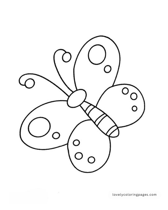 Butterfly Coloring Pages for Toddlers [2025]