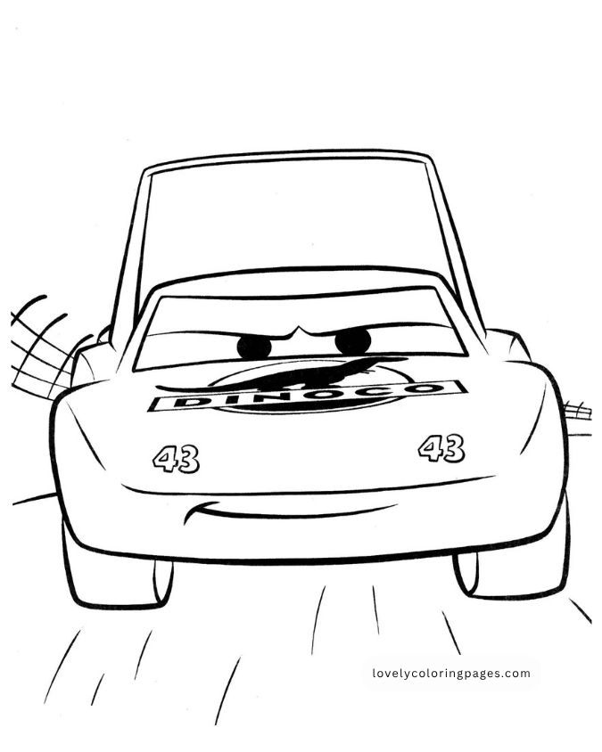 Supercars Coloring Pages for Toddlers [2025] ﻿
