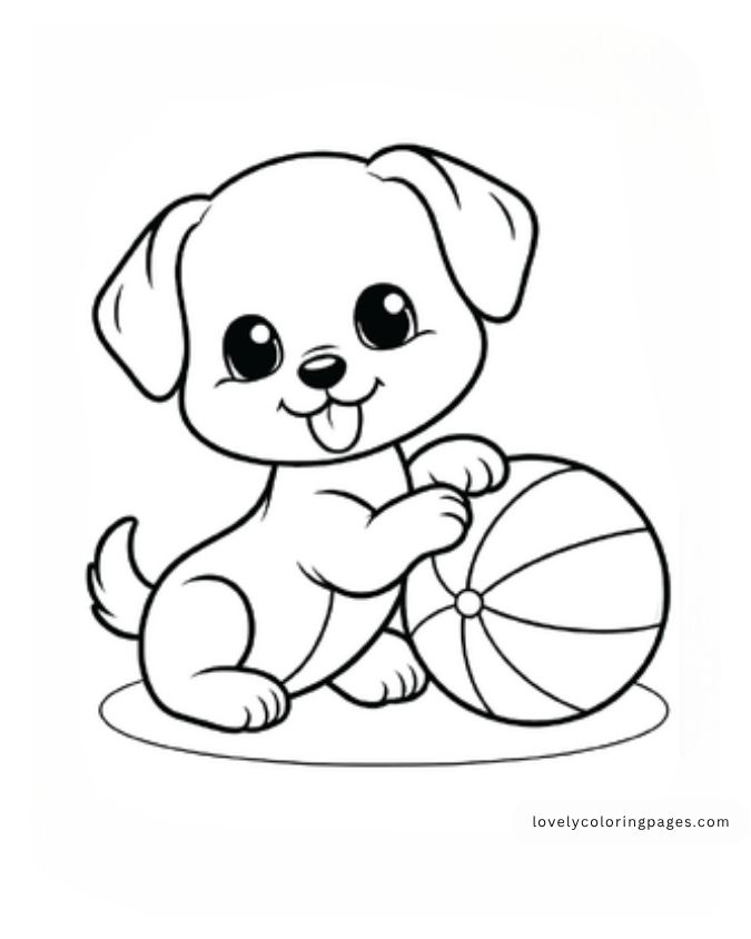 Dogs Coloring Pages for Toddlers [2025]