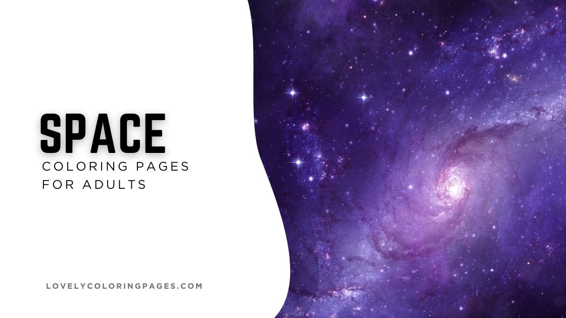 Space Coloring Pages for Adults [2025]