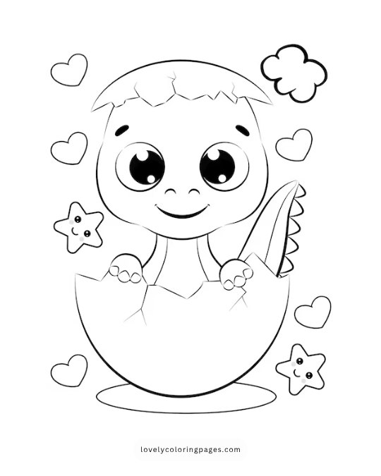 Dinosaurs Coloring Pages for Toddlers [2025]