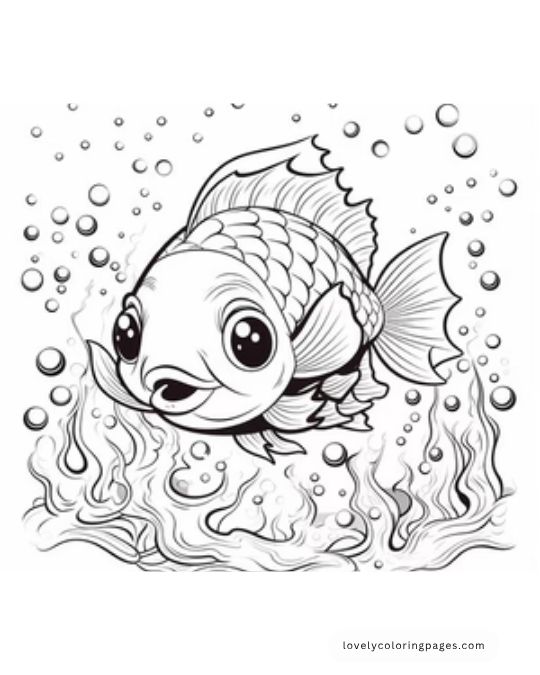 Fish Coloring Pages for Adults [2025]