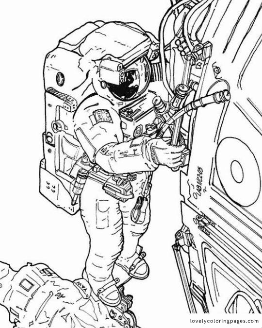 Space Coloring Pages for Adults [2025]