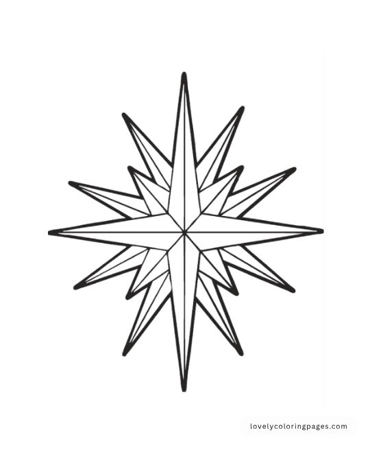 Stars Coloring Pages For Adults