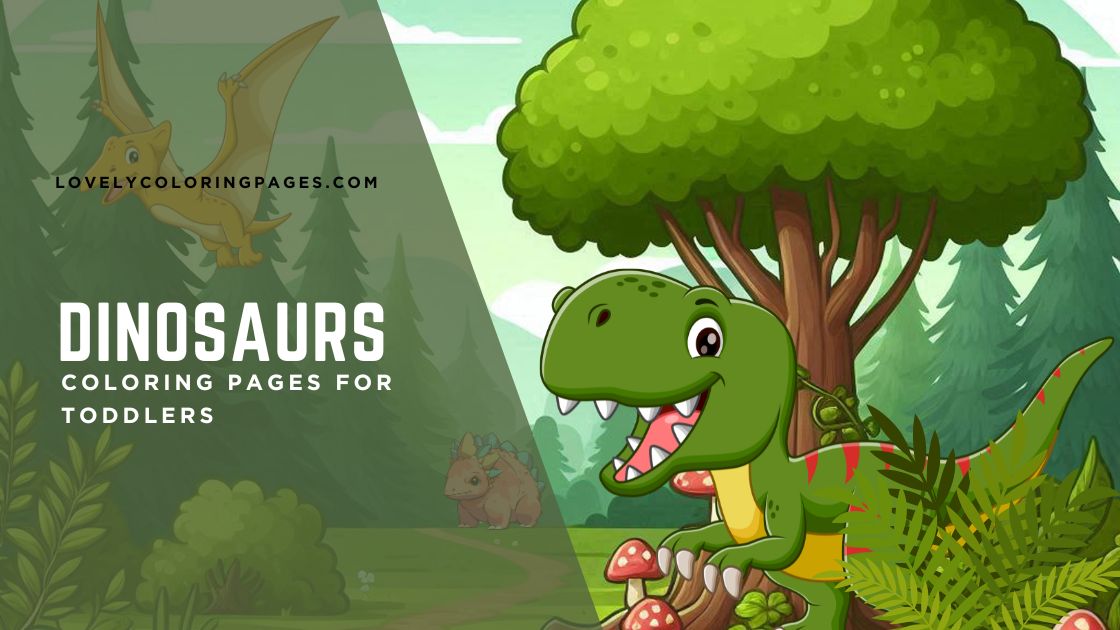Dinosaurs Coloring Pages for Toddlers [2025]