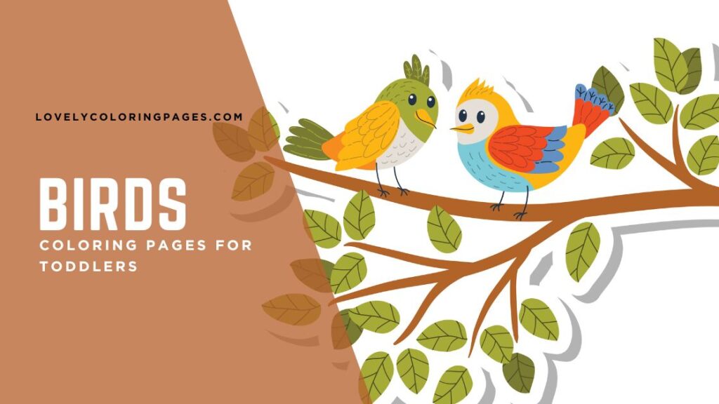 Birds Coloring Pages for Toddlers [2025]