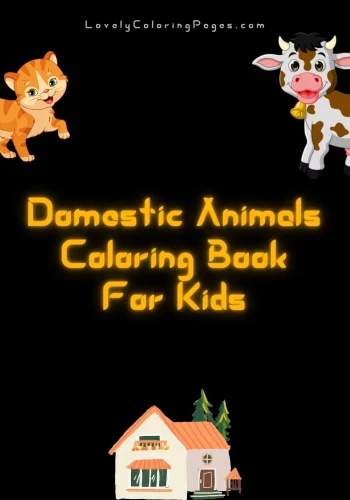 Domestic Animals Coloring pages
