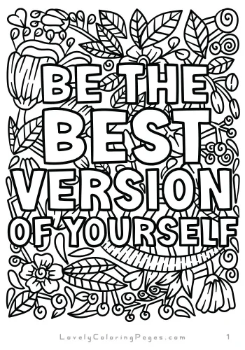 Be the best version of yourself